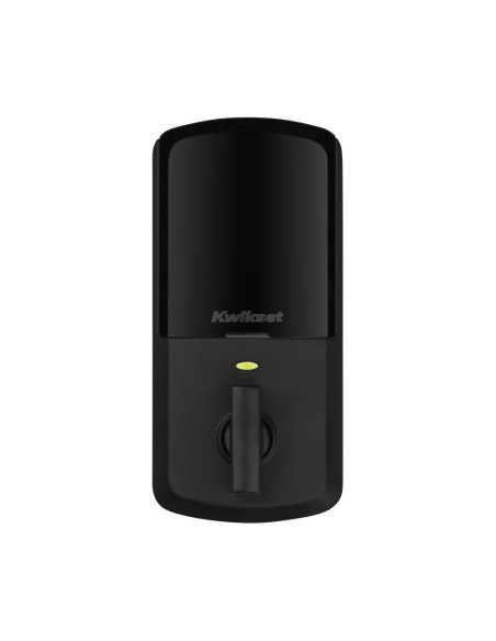 Cerradura Kwikset Halo Smart 100 Huellas Dactilares Historial Negro Mate