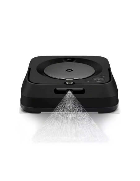 Trapeador Irobot M6 Friega Suelos Wi-Fi Asist Alexa Google Hasta 75Min Negro