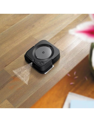 Trapeador Irobot M6 Friega Suelos Wi-Fi Asist Alexa Google Hasta 75Min Negro