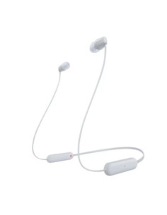 Audífonos Sony Inalámbrico 9 mm 20-20 kHz Microf. Integr. 25H Dur. Blanco