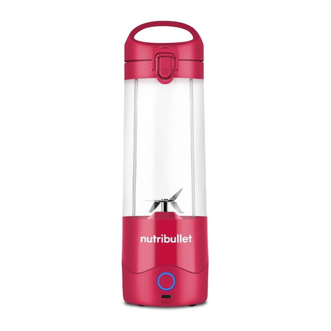 Licuadora Nutribullet 70 W Hasta 15 Licuados 90Min. 475 ml Vaso Plástico USB-C Color Magenta