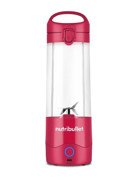 Licuadora Nutribullet 70 W Hasta 15 Licuados 90Min. 475 ml Vaso Plástico USB-C Color Magenta