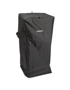 Cobertor Para Ahumador Cuisinart 36 Pulg. Vertical Nylon Resist. Agua Y Viento Negro
