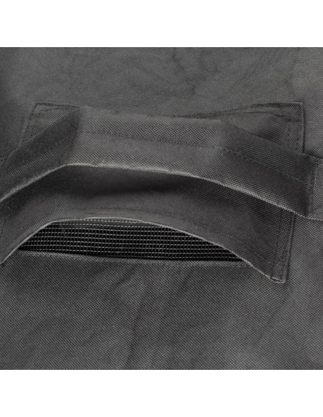 Cobertor Para Ahumador Cuisinart 36 Pulg. Vertical Nylon Resist. Agua Y Viento Negro
