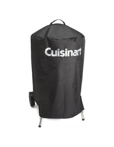 Cobertor Para Ahumador Cuisinart 18 Pulg. Vertical Nylon Resist. Agua Y Viento Negro