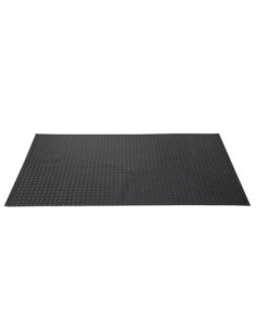 Tapete Premium Cuisinart 48X30Pulg. Para Parrilla-Ahumador Pvc Terraza-Patio Negro