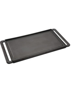 Bandeja Cuisinart 19X9.5Pulg. Antiadh. Reversible Para Parrilla Hierro Fundido Negro