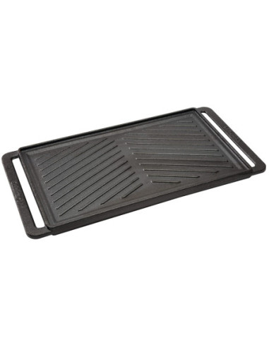 Bandeja Cuisinart 19X9.5Pulg. Antiadh. Reversible Para Parrilla Hierro Fundido Negro