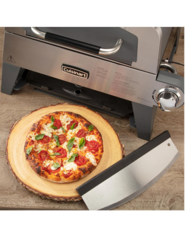Cortador Para Pizza Cuisinart 15Pulg. Alfrescamore-Empuñadura-Hoja De Acero Inox.