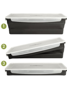 Marinador Instantaneo Cuisinart Plegable Tapa Sin Bpa Negro 2