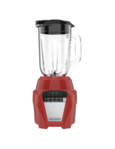 Licuadora Black Decker Ice Crush 8 Vel. 700 W Jarra Vidrio 1.25 L Roja