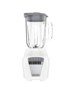 Licuadora Black Decker Ice Crush 8 Vel. 700 W Jarra Vidrio 1.25 L Jarra Plástico 1.65 L Blanca