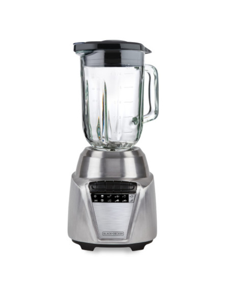 Licuadora Black Decker Ice Crush 8 Vel. 700 W Jarra Vidrio 1.25 L Acero Inox.