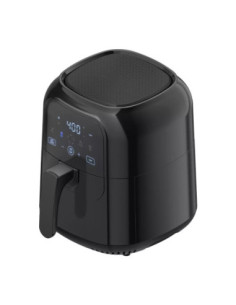 Freidora De Aire Turbofry Chefman 5.5 L 1500 W Pantalla Touch-Indicador Shake- Color Negro 2