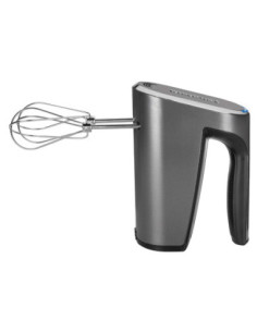 Batidora De Mano Cuisinart Inalámbrico 5 Vel. LED Recargable USB Acero Inox.