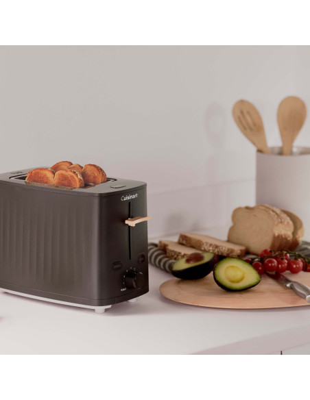 Tostadora Cuisinart Soho-2 Rebanadas-900 W-7 Sombras-2 Funciones Negro
