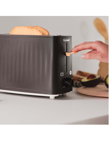 Tostadora Cuisinart Soho-2 Rebanadas-900 W-7 Sombras-2 Funciones Negro