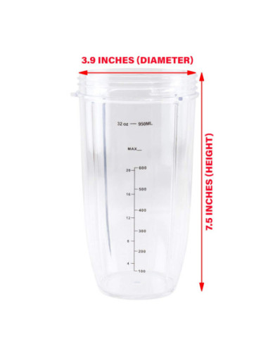 Acc Vaso Nutribullet Para Licuadora Nbr-0848