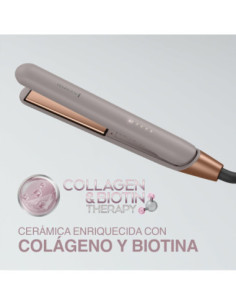 Plancha De Cabello Remington Placas De Cerámica 5 Ajustes 230 Grd Colageno Y Biotina 2