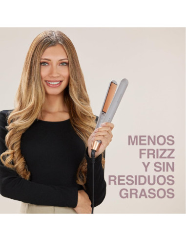 Plancha De Cabello Remington Placas De Cerámica 5 Ajustes 230 Grd Colageno Y Biotina