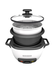Olla Arrocera Black Decker Capacidad 7 Tzs 2 L Tapa Vidrio 2