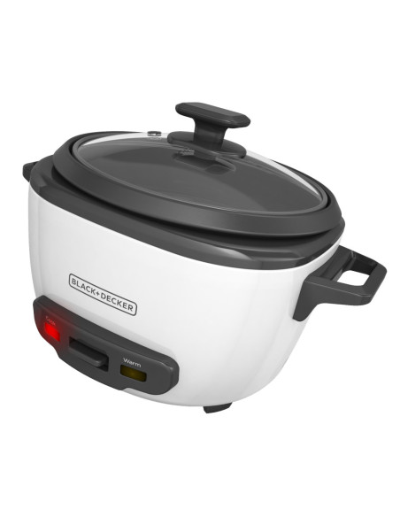 Olla Arrocera Black Decker Capacidad 7 Tzs 2 L Tapa Vidrio