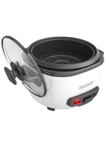 Olla Arrocera Black Decker Capacidad 7 Tzs 2 L Tapa Vidrio