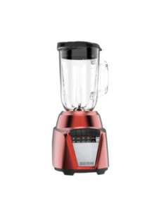 Licuadora Black Decker Ice Crush 8 Vel. 700 W Jarra Vidrio 1.25 L Acero Inox. Roja 2
