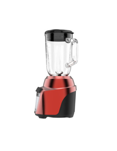 Licuadora Black Decker Ice Crush 8 Vel. 700 W Jarra Vidrio 1.25 L Acero Inox. Roja