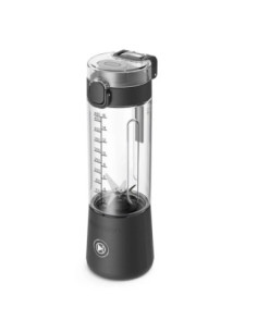 Licuadora Chefman 74 W Inalámbrica Vaso Plástico USB-C Encendido Luz LED Negra 2