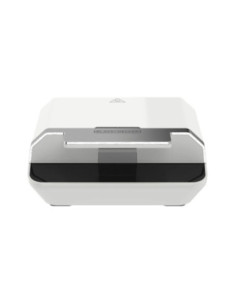 Sandwhichera Black Decker 750 W 2 Panes Clip Bloqueo Luces Acero Inox. Blanca 2
