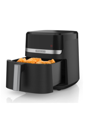 Freidora De Aire Black Decker 5.5 L 1500 W 9 Funciones Preprogramadas Pantalla Tactil Negro