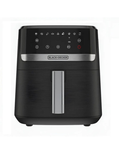 Freidora De Aire Black Decker 7.5 L 1700 W 9 Funciones Preprogramadas Pantalla Tactil Negro