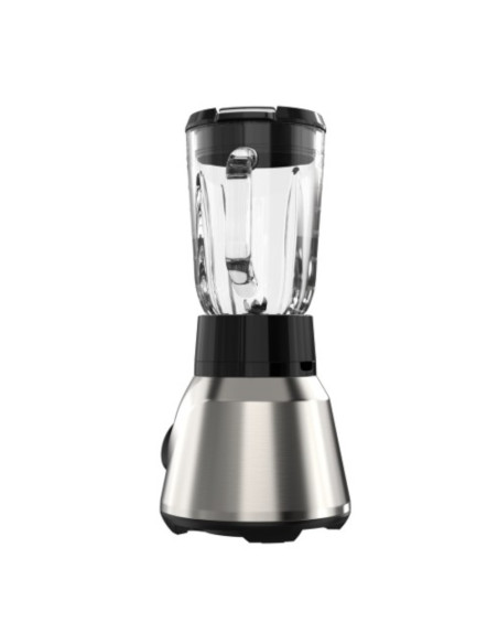 Licuadora Tricuadora Black Decker 800 W Jarra De Vidrio 1.5 L 2 Velocidades+Pulso Acero Inox.