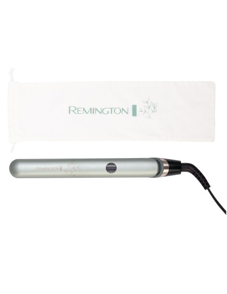 Plancha De Cabello Remington Botanicals Cerámica 230Grd En 15Seg.10 Ajustes Apagado Autom. Verde