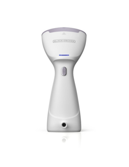 Plancha Vertical Black Decker 1000 W-2 Modos De Vapor-6Min Uso Continuo Blanco-Purpura