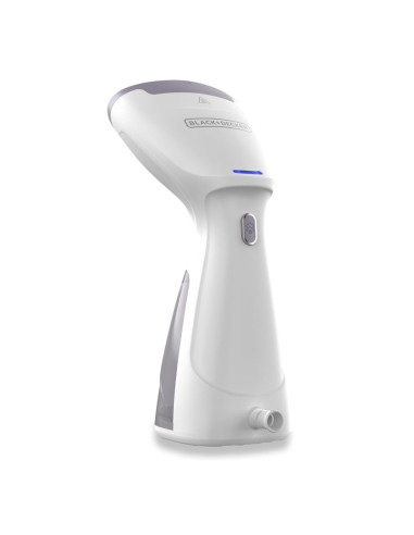 Plancha Vertical Black Decker 1000 W-2 Modos De Vapor-6Min Uso Continuo Blanco-Purpura