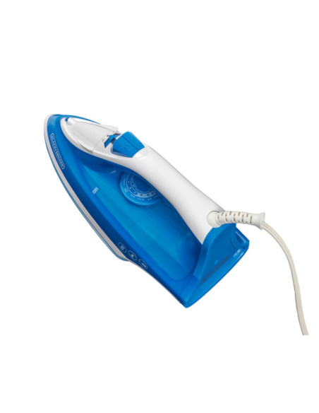 Plancha De Ropa Black Decker- 1200 W-Antihaderente-Auto Clean Suela Cerámica Azul