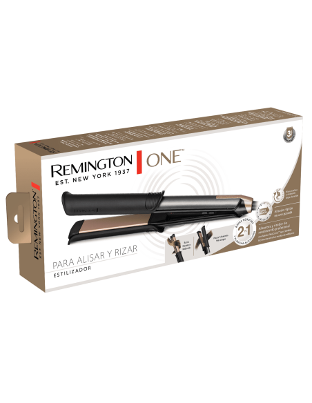 Plancha Alisadora Y Rizador De Cabello Remington Revestimiento De Cerámica
