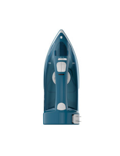 Plancha De Ropa Black Decker- 1200 W Liviana Cable Retráctil Suela Cerámica Azul