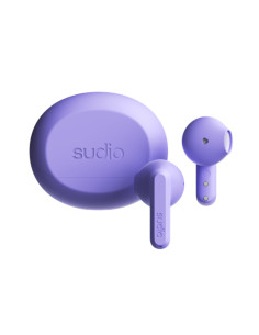 Audífonos Sudio A3 Inalámbrico Estilo Tapon 12 mm Bt Microf Integr Purpura 2