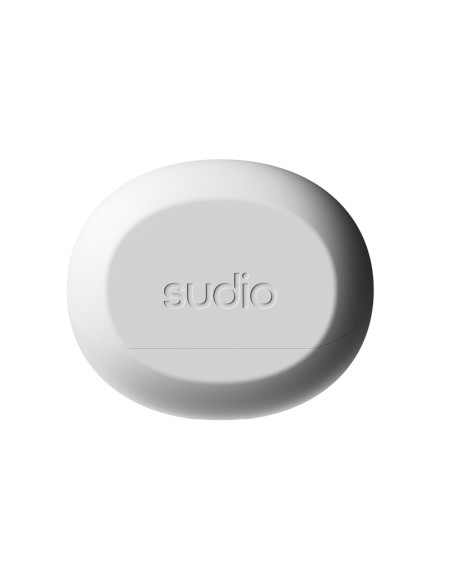 Audífonos Sudio A3 Inalámbrico Estilo Tapon 12 mm Bt Microf Integr Blanco