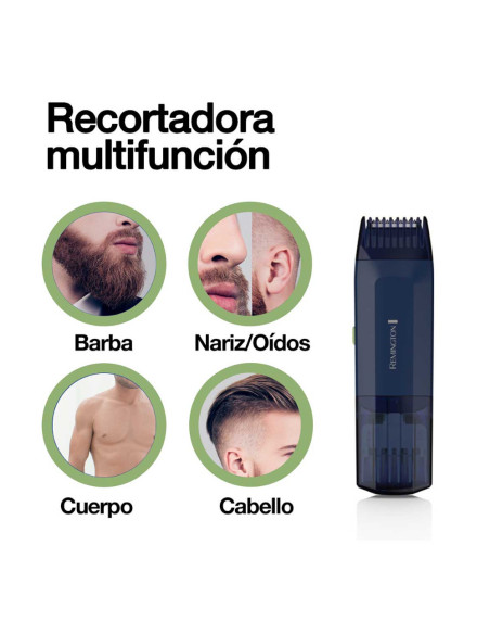 Recortadora Todo En 1 Remington Trim Fit Multifunción Recargable 9 Piezas Azul