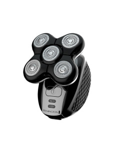 Afeitadora Recargable Remington Balder Pro 5 Cabezas Rotativa Inalámbrica 50Min Para Cabeza Negra
