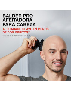 Afeitadora Recargable Remington Balder Pro 5 Cabezas Rotativa Inalámbrica 50Min Para Cabeza Negra 2