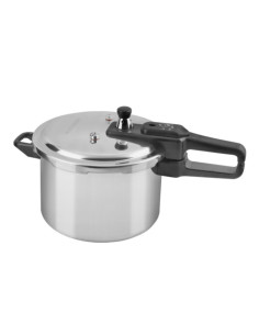 Olla De Presión Black Decker 5.5 L-Aluminio-Válvula De Seguridad Y Regulacion De Presión Plateado