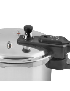 Olla De Presión Black Decker 5.5 L-Aluminio-Válvula De Seguridad Y Regulacion De Presión Plateado 2
