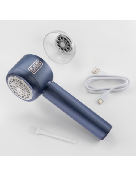 Removedor De Pelusa Black Decker Con USB Recargable Azul