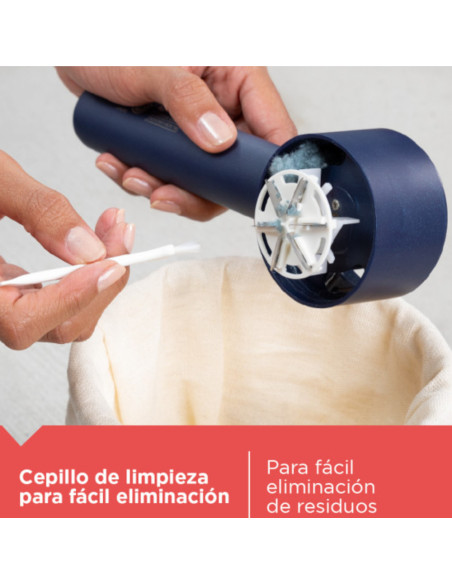 Removedor De Pelusa Black Decker Con USB Recargable Azul