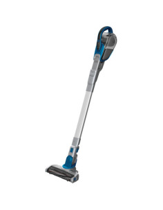 Aspiradora Black Decker Inalámbrica 2 En 1-Piso Y De Mano-Recargable Gris-Azul